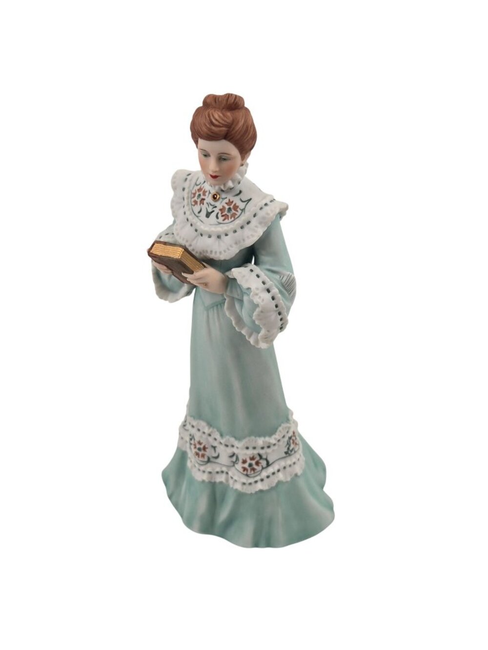 Hamilton Collection Porcelain Figurine The Gibson Girls College Girl 1986 Decor